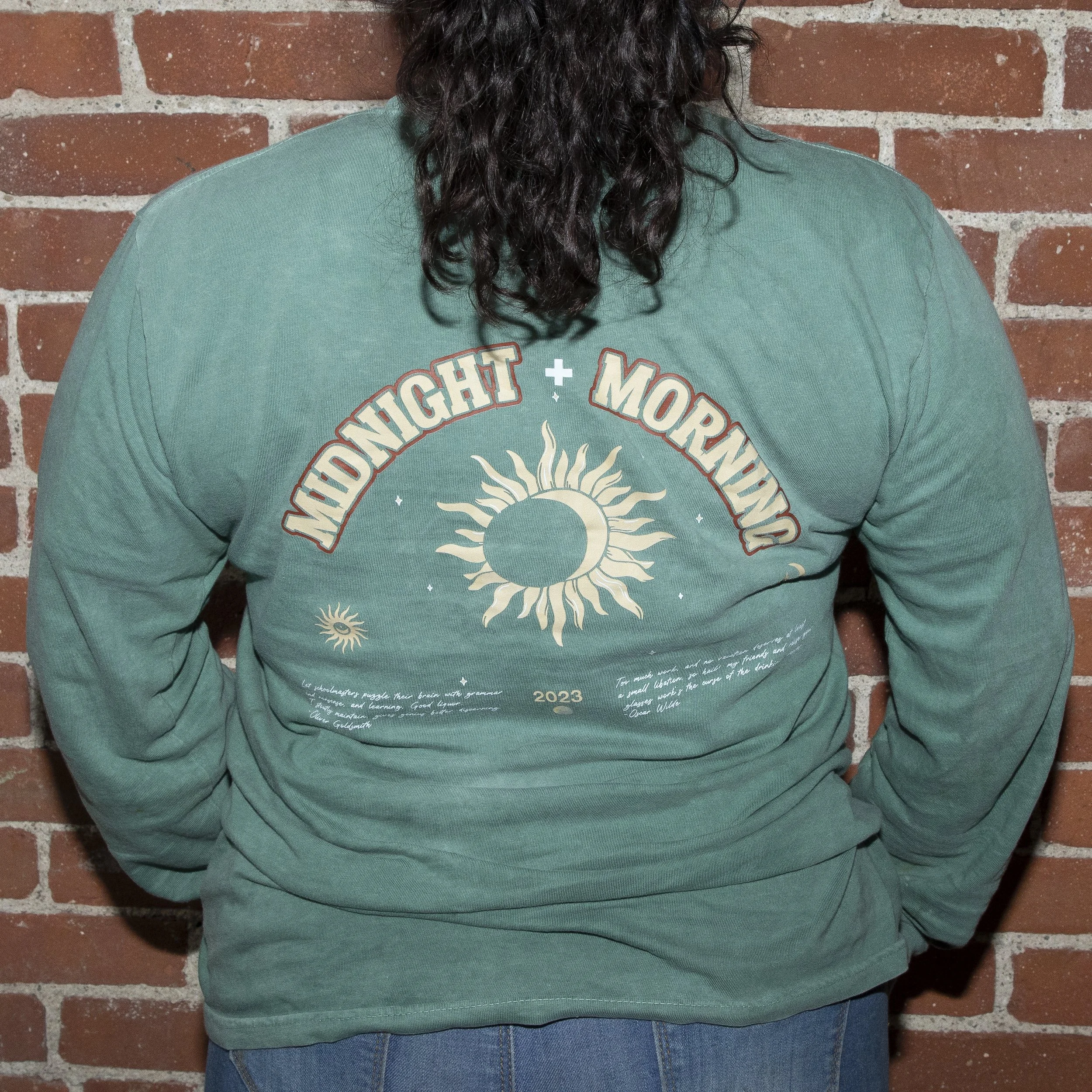 Pre-Order*** Green Long Sleeve — Midnight Morning